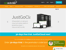 Tablet Screenshot of goautodial.com
